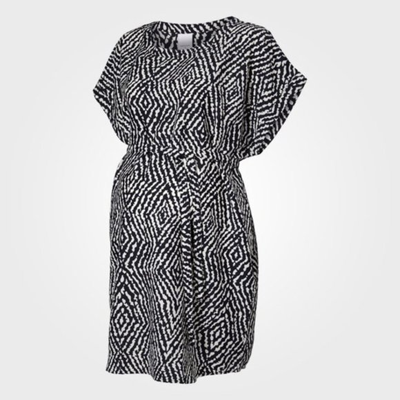 Mamalicious | Hollywood Woven Maternity Tunic Swim Cover Medium - Picture 1 of 7